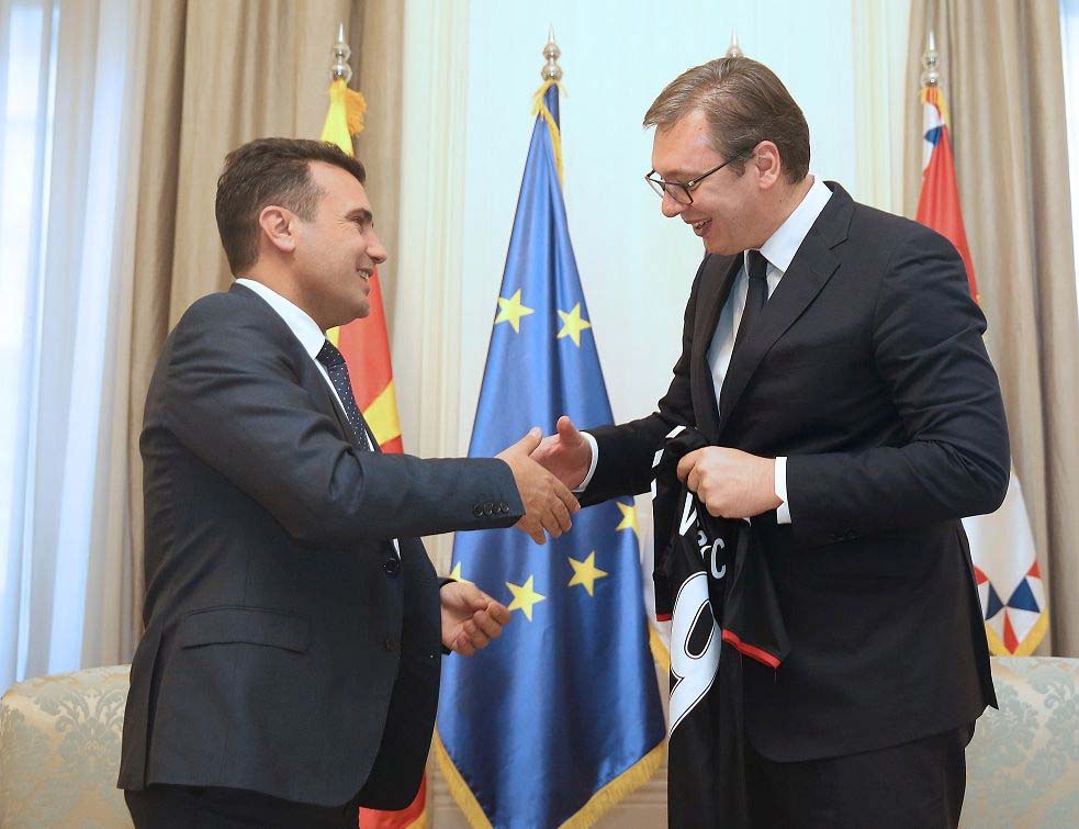 Zoran Zaev i Aleksandar Vucic News1 Marina Lopicic